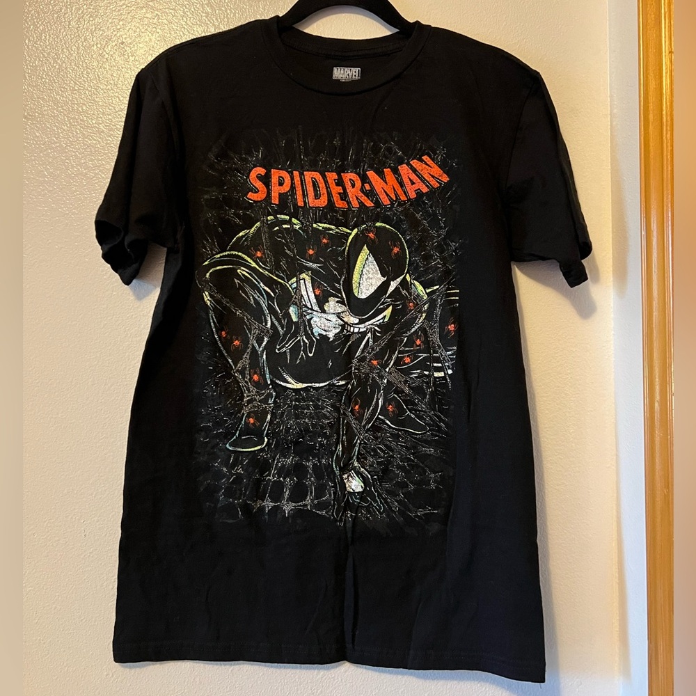 Marvel Spider-Man Black Graphic T-Shirt
